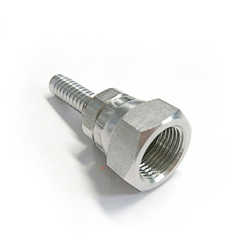 Hose Fitting Crimped with Swivel Nut